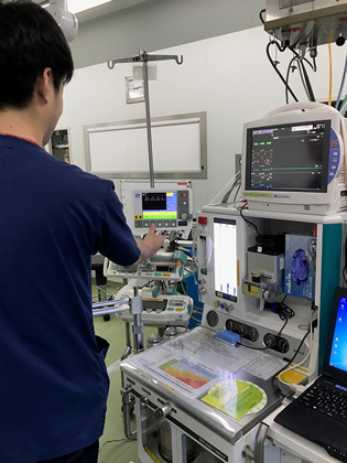 写真:臨床工学科