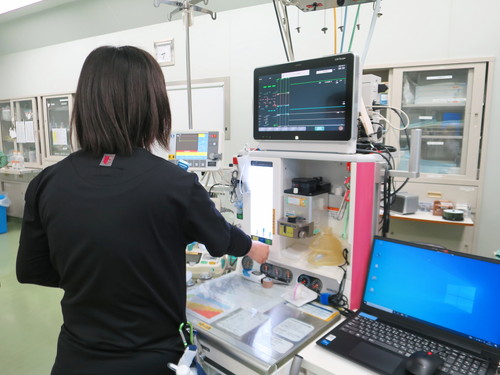 写真:臨床工学科